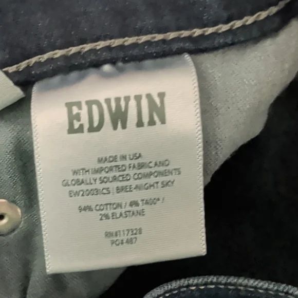 Edwin Midnight Blue Skinny Jeans
